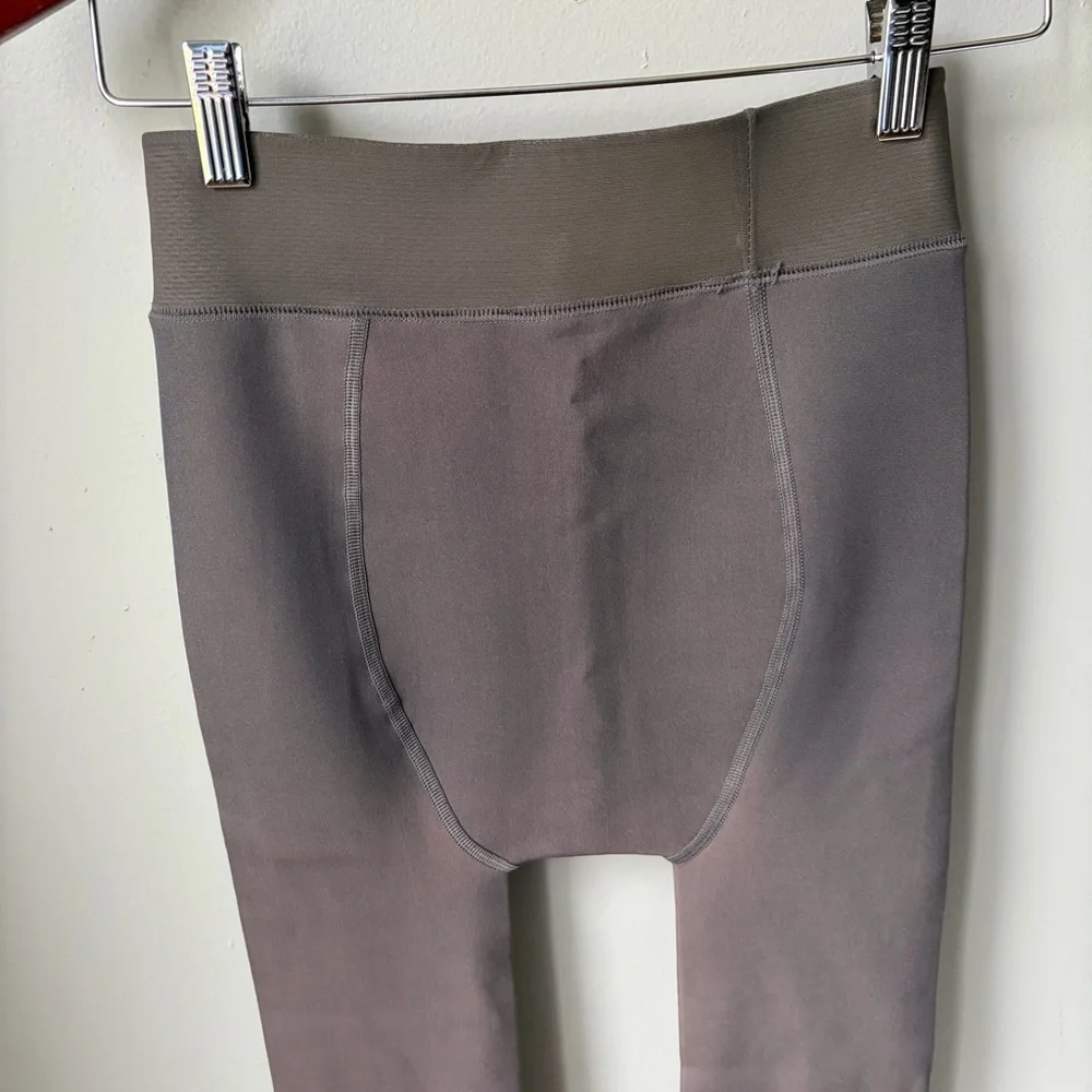 Unbranded Fleece Lined Women’s Tights Size Small- Gray, high‎ waisted